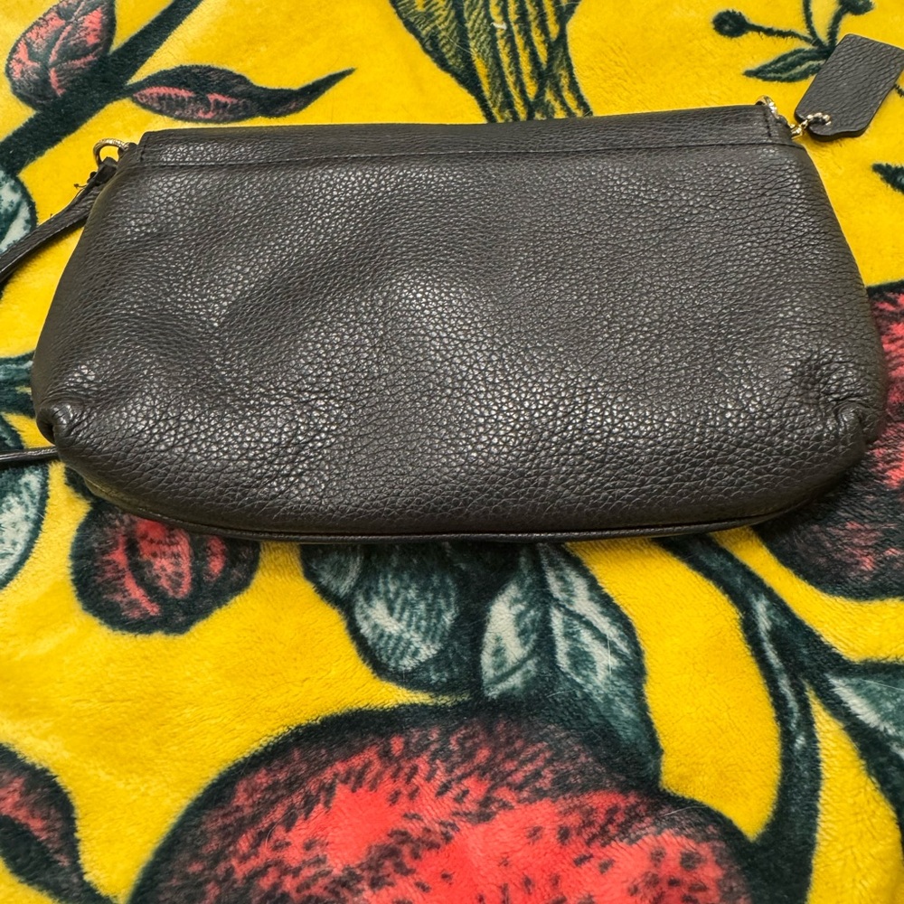 COACH Black Leather Crossbody Bag - Picture 9 of 16